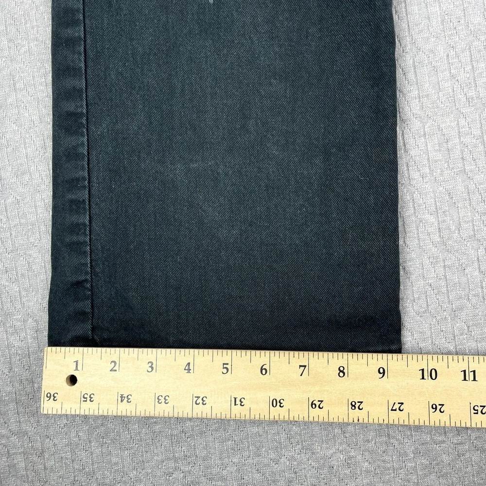 Levis 550 Relax Bootcut high rise Black Jeans Women 16M‎ Fits (34X31) dark wash